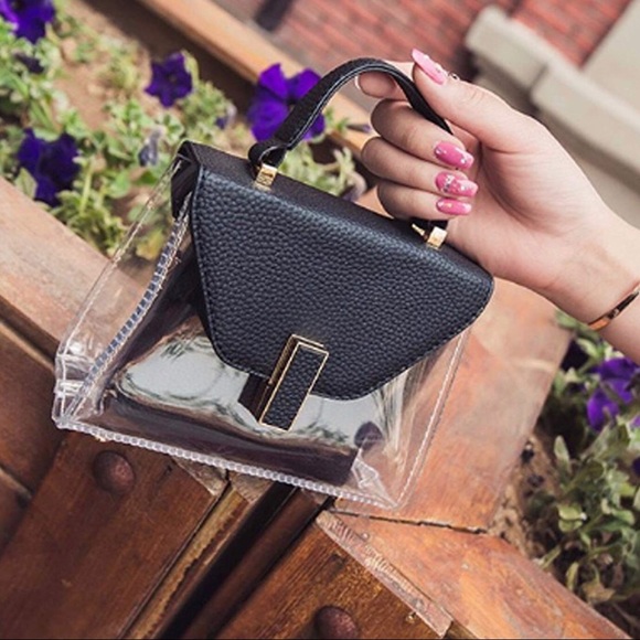 ❣️NWT Clear Handbag Transparent Shoulder Bag❣️ - Picture 5 of 7